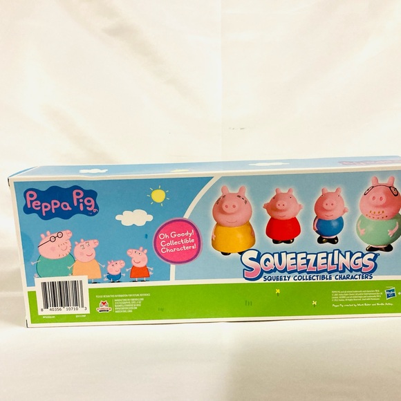 Peppa Pig Family Squeezy Collectible Squeezlings Characters - Picture 3 of 3